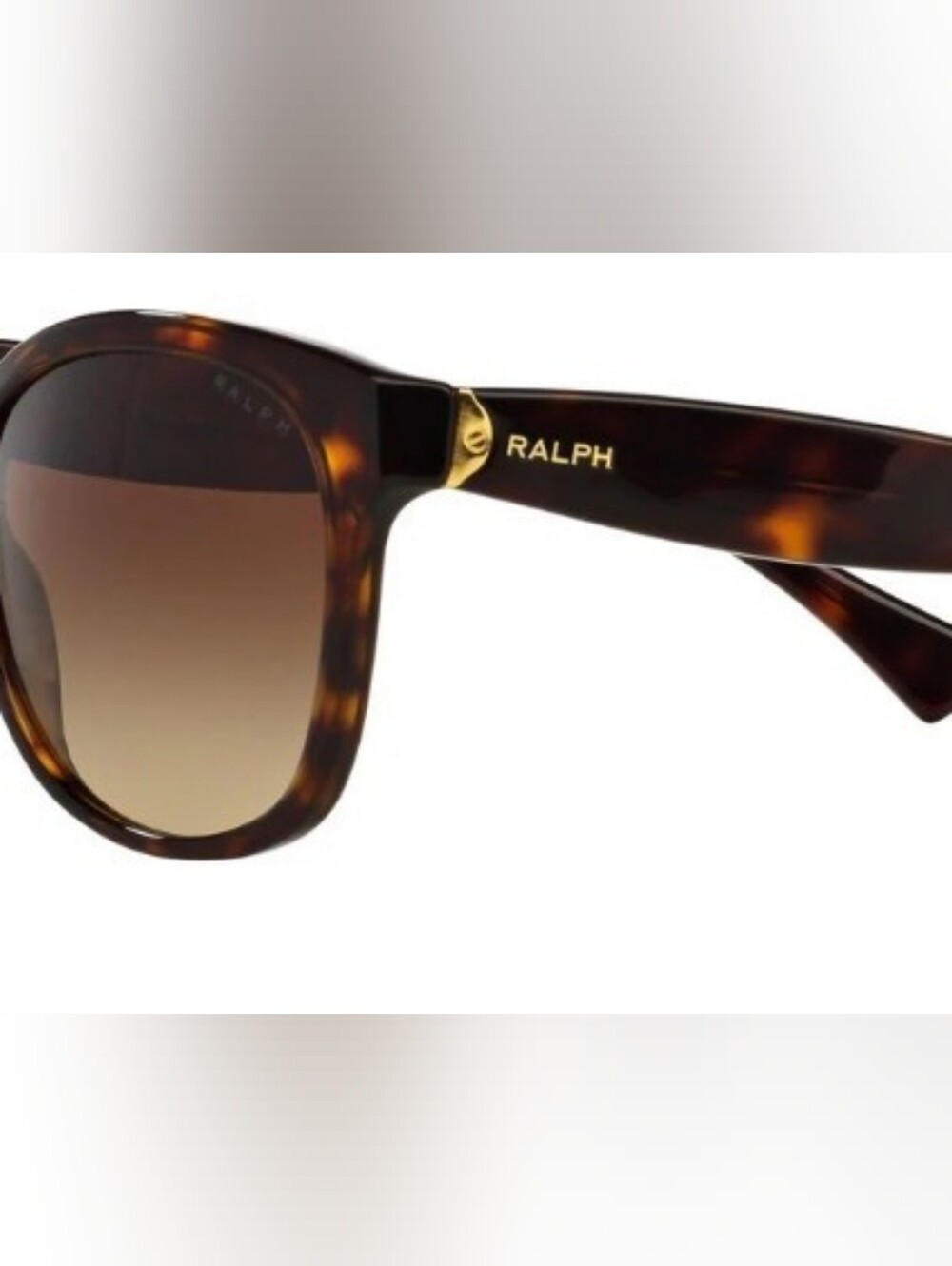 Ralph Lauren Tortoiseshell Brown Gradient Women's Sunglasses - Picture 3 of 14